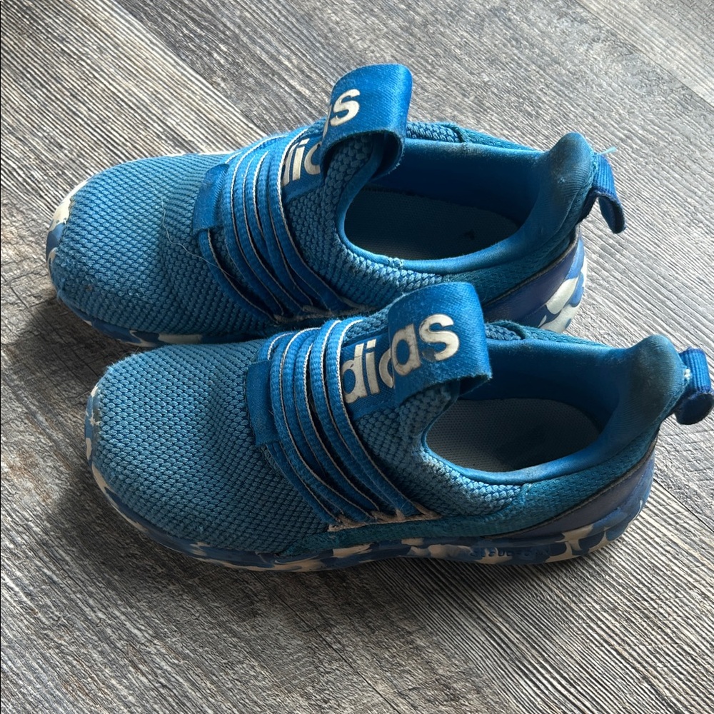 Kids adidas Blue Slip-On Shoes
